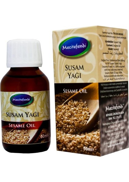 Susam Yağı 50ml