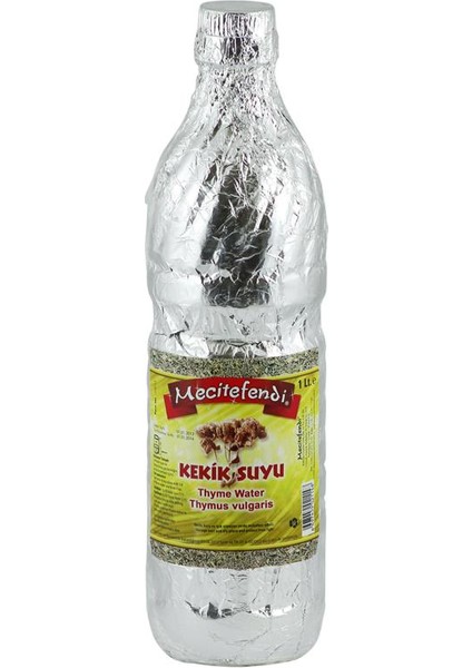 Kekik Suyu 1 Lt Jelatinli Pet Şişe