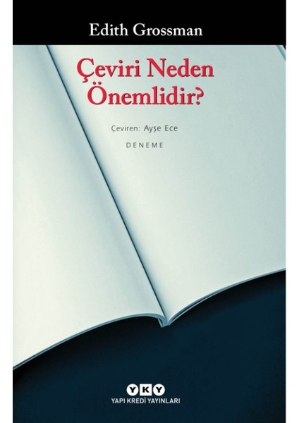 Çeviri Neden Önemlidir? - Edith Grossman