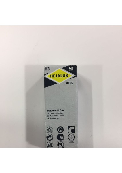 H3 12V 55W Sis Ampülü