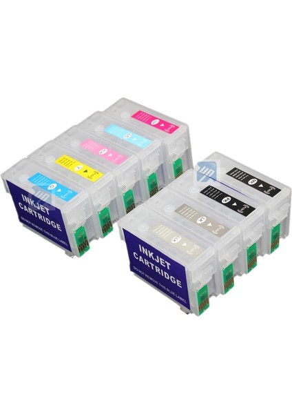 Photoink Surecolor Sc -P600 T7601-7609 9 Renk Kolay Dolan Kartuş (Dolu)