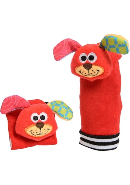 BP2432 Çıngıraklı Patik - Köpek (2li)