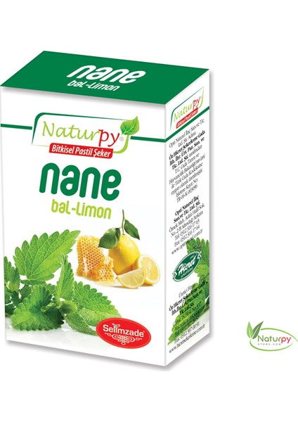 Nane Bal Limon Pastil Şeker