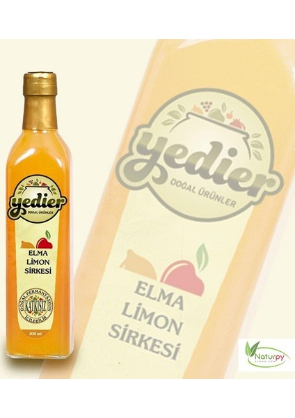 Elma Limon Sirkesi 500Ml