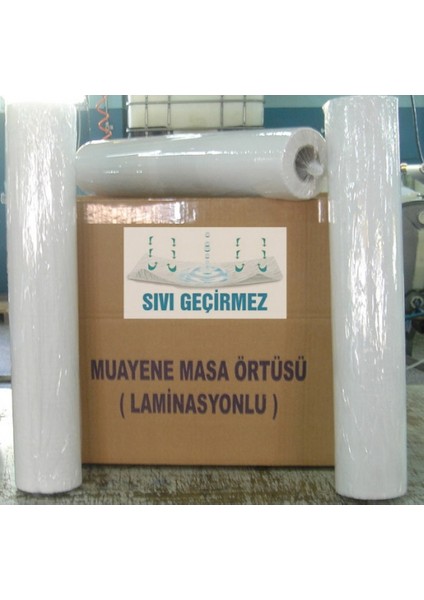 Lami Muayene Masa Örtüsü Sıvı Geçirmez 50Cm*50