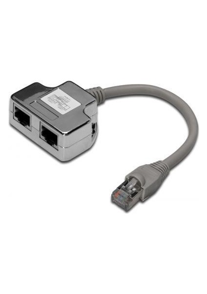 Dn-93904 Cat5 2'li Rj45 Çoklayıcı ( 2 adet alınmalıdır)