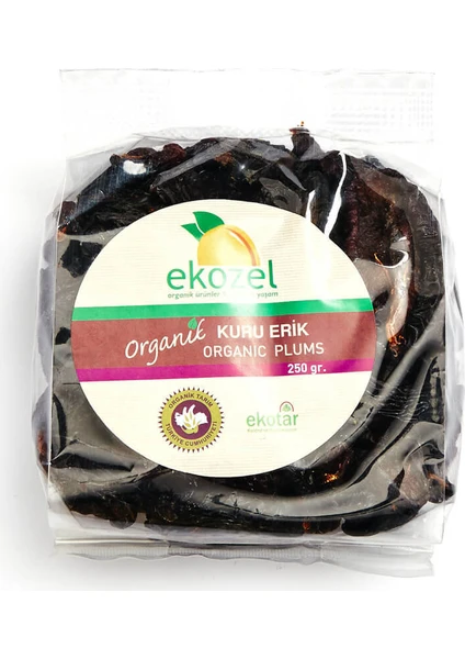 Organik Erik Kurusu 250 Gr.