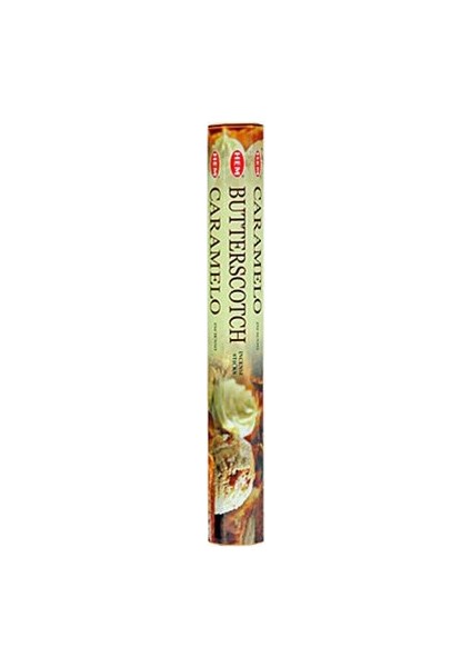 Hem Butterscotch Caramelo Incense Sticks  - Karamel Tütsü 20 Adet