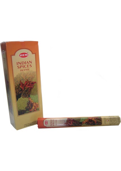 Hem Indian Spices Incense Sticks - Hint Baharatları Tütsü 20 Adet