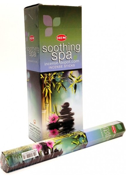 Hem Soothing Spa Incense Sticks - Yatıştırıcı Masaj Tütsü 20 Adet