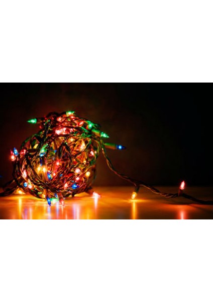 100 Ledli 8 Fonksiyonlu Dekor Lambası (10M Rgb)