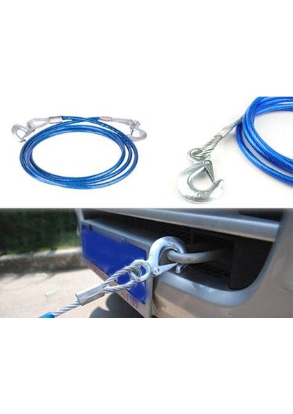 Çelik Çekme Halatı (4 Metre)
