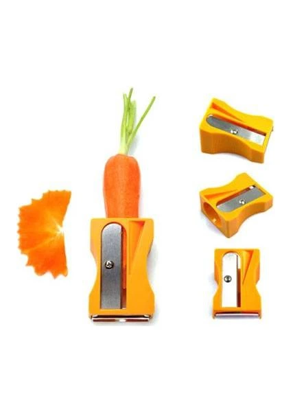 Kalemtraş Havuç Soyacağı Carrot Sharpener