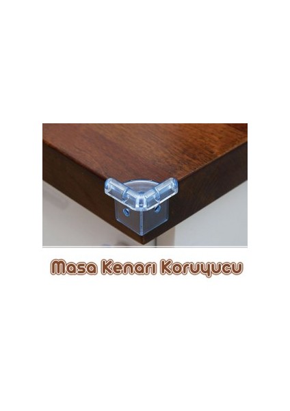 Çocuk Güvenlik Seti Masa Kenarı Koruyucu 4 Lü Set