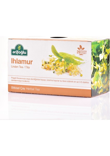 Ihlamur Süzen Poşey Çay 20'Li