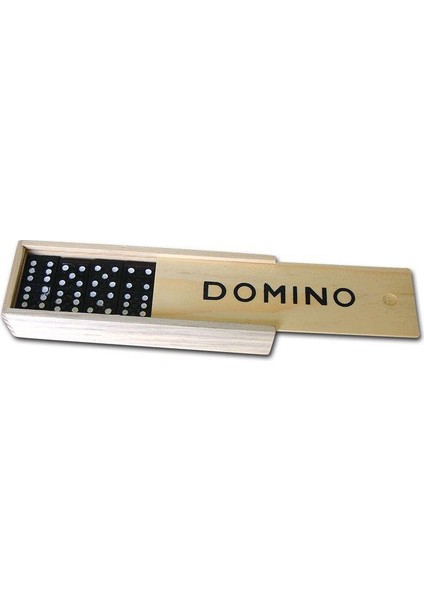 Domino Oyunu Ahşap Saklama Kaplı