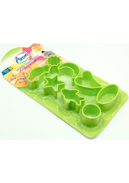 Hamur Şekillendirici 8 Parçalık Set