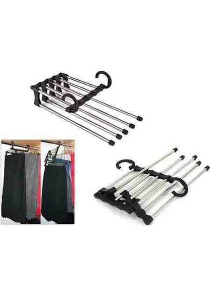 Magic Hanger Pantolon Askısı 5 İn 1