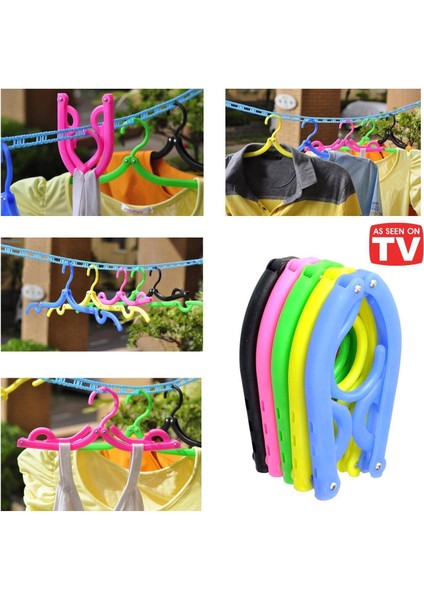 Katlanabilir Askı Dual Folding Hanger (5 Adet)