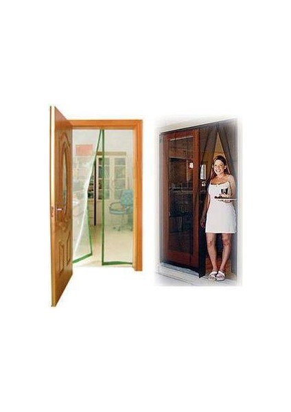 Mıknatıslı Kapı Sinekliği 90 Cm X 210 Cm