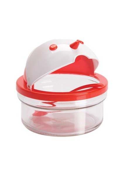 Ördek Şeklinde Dekoratif Cam Şekerlik (415 Ml) fiyatları