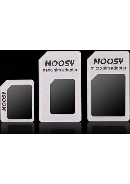 Noosy Nano Ve Micro Sim Kart Adaptörü