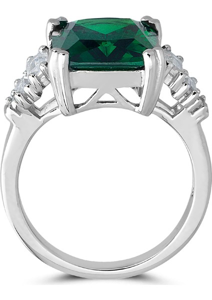 6,1 Carat Renkli Taşlı Fantezi Yüzük