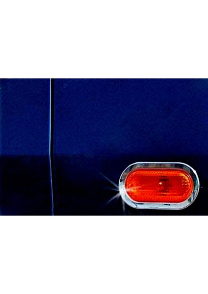Ford Fiesta 5 Sinyal Çerçevesi 2 Parça Paslanmaz Çelik 2002-2007 Modeller