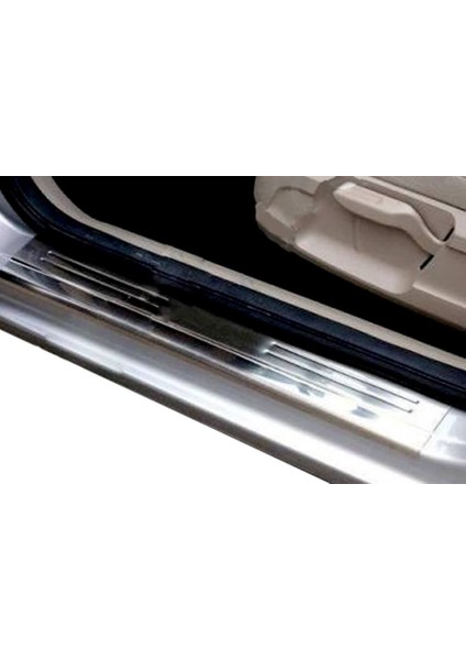 Honda Jazz 2 Kapı Eşiği 4 Parça Paslanmaz Çelik 2009 Üzeri Modeller
