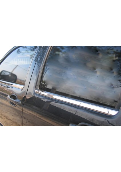 Isuzu D-Max 1 Cam Çıtası 4 Parça Paslanmaz Çelik 2003-2011 Modeller