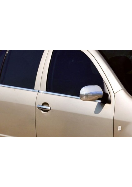 Skoda Fabia 1 6Y Cam Çıtası 4 Parça Paslanmaz Çelik 1999-2007 Modeller
