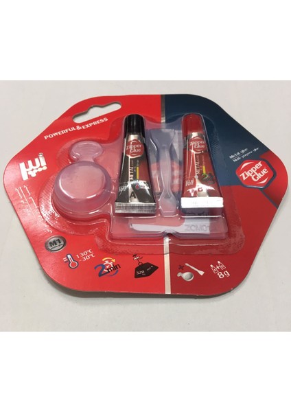 Zipper Glue Çift Metal-Plastik İran Yapıştırıcısı