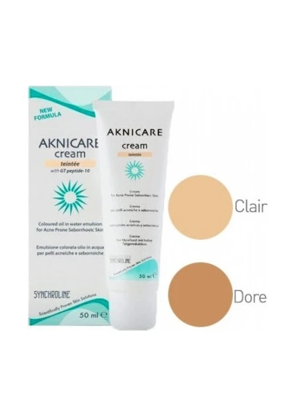 Aknicare Tinted Cream Claire 50 ml.