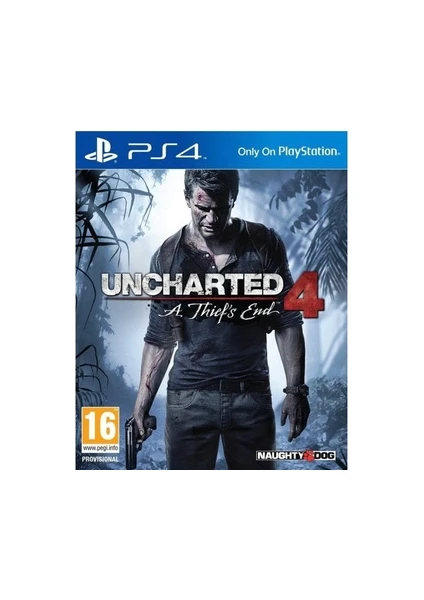 Uncharted 4: A Thief's End Ps4 Türkçe Alt Yazı