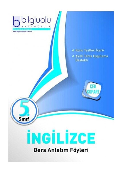 Bilgi Yolu Yayınları 5. Sınıf İngilizce Daf