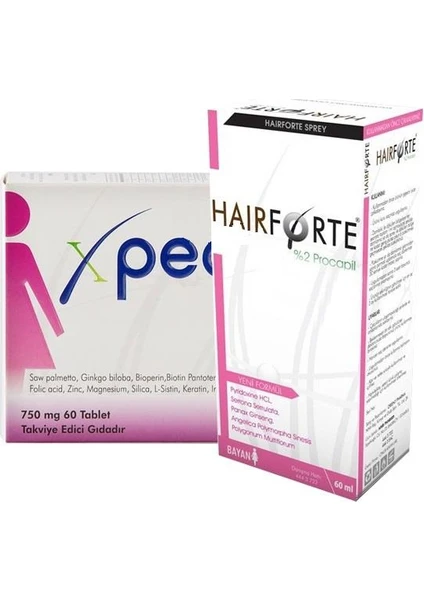 HP Hairforte Sprey Kadın 60 ml