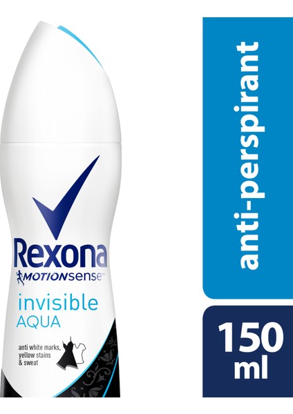 Deodorant Sprey Invısıble Aqua 150 ml