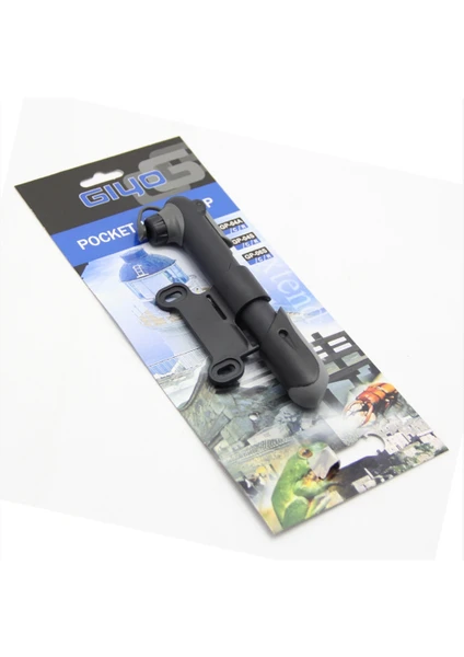 GP-04S 120psi Plastik Bisiklet Pompası