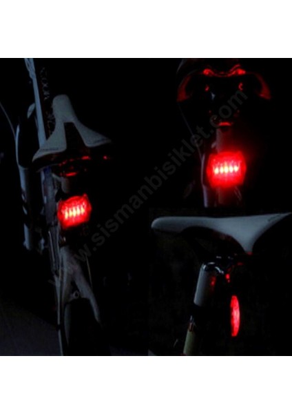 Jıng Yı Jıngyı Bisiklet Arka Lamba 5 Led Pilli modelleri