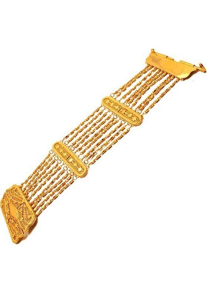 Urfa Akıtma Bileklik 75,00 Gram 22 Ayar Altın