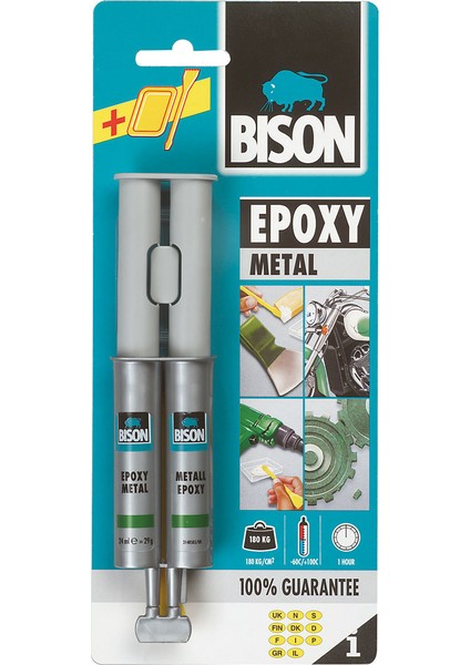 Epoxy Metal 24Ml Çift Şırınga Tr Blister