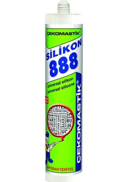 Çekomastik 888 Silikon Gri 280 Ml Kartuş