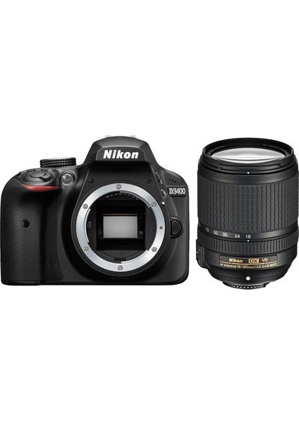 D3400 18-140mm DSLR Fotoğraf Makinesi