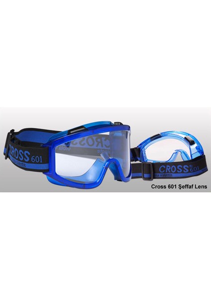 Cross 601 Şeffaf Gözlük Buğulanmaz (Ayarlanabilir)
