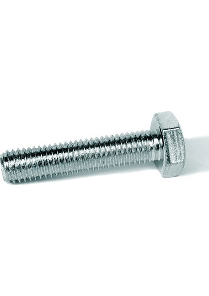 Galvaniz 8.8 933 Çelik Civata M8X10 ( 25 Adet )