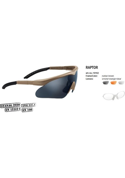 Swıss 10162 Max Pro Set Raptor Gözlük