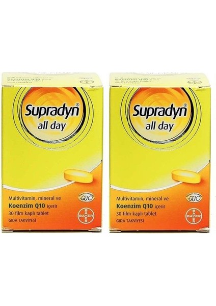 Supradyn All Day 30 Tablet (2 Kutu)