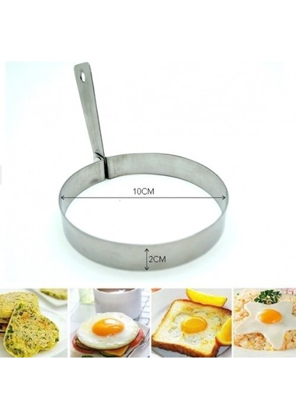 Oval Yumurta Omlet Ve Krep Pişirme Kalıbı
