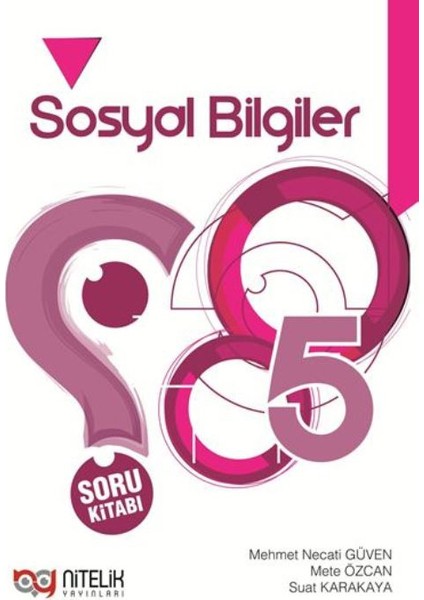 Nitelik Yayınları Sosyal Bilgiler Soru Kitabı