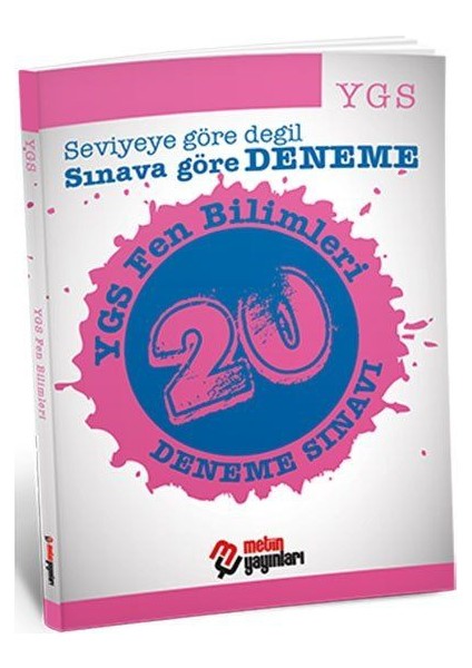 YGS Fen Bilimleri 20 Deneme Sınavı
